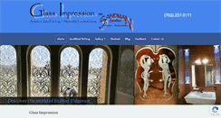 Desktop Screenshot of glassimpressionslv.com